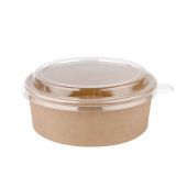 26oz Squat Kraft Salad Paper Bowl